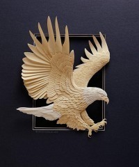 Бумажные скульптуры Кальвина Николса